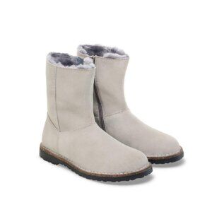 women uppsala zip shearling color stone coin